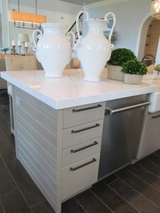 Winter Garden, Transitional Warm Kitchen                                                         